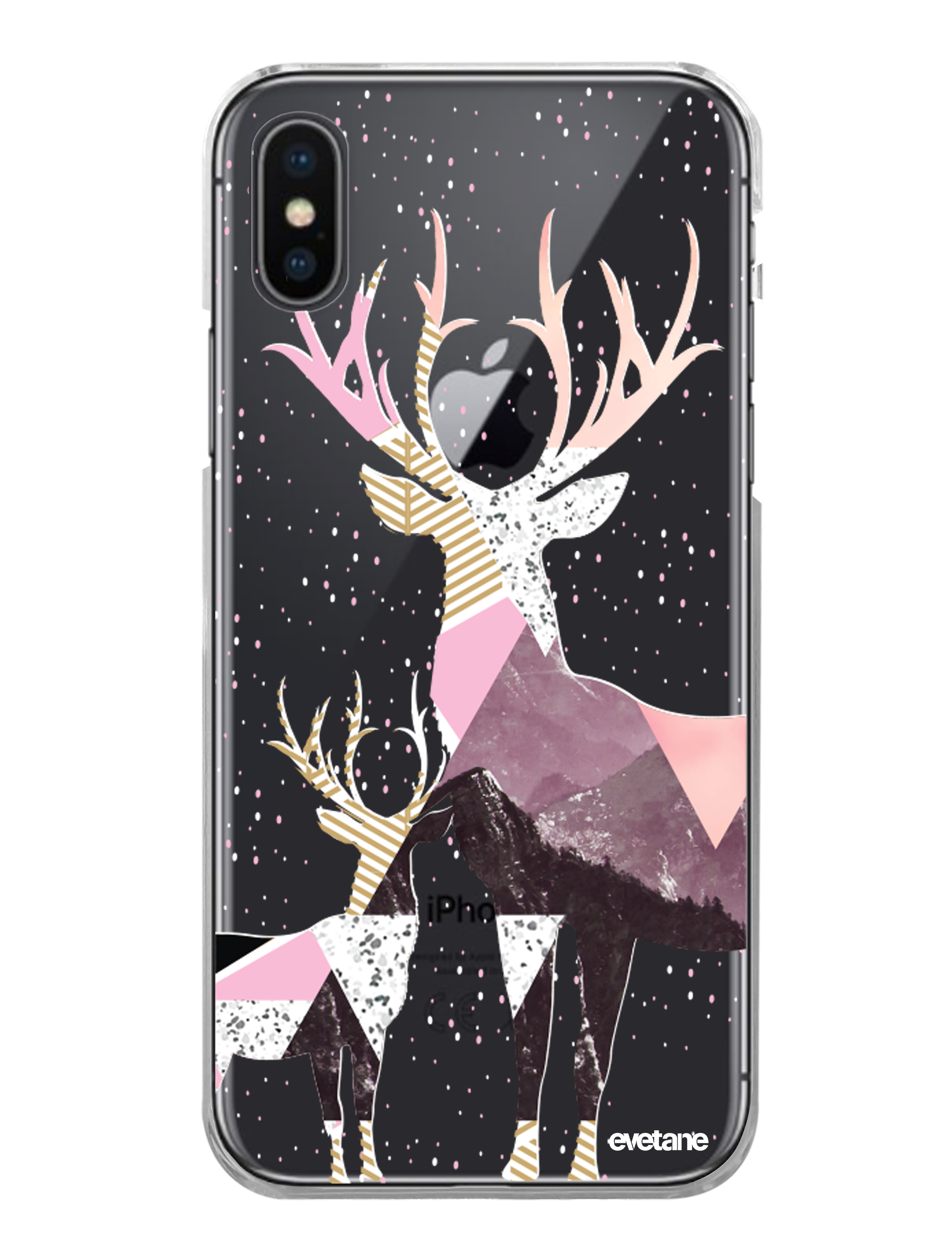 coque iphone 6 transparente cerf