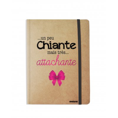 Carnet Un peu chiante tres attachante