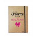 Carnet  Un peu chiante tres attachante