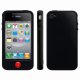 Coque Switcheasy colors noire Stealth iPhone 4/4S