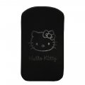 Etui pouch Hello Kitty Pastel noir Large