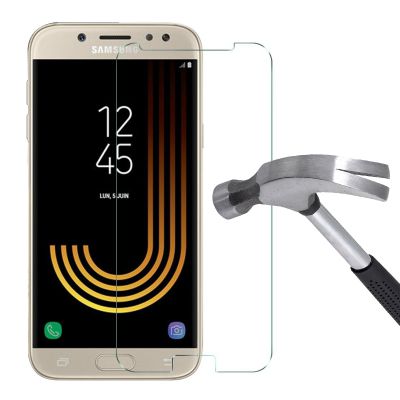 Vitre protectrice avant en verre trempé  pour Samsung Galaxy J7 2017