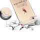 Coque souple avec angles renforcés transparent Pompette à la grenadine iPhone 6/6S