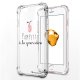 Coque souple avec angles renforcés transparent Pompette à la grenadine iPhone 6 plus/6s plus