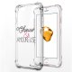 Coque souple avec angles renforcés transparent Chieuse et Amoureuse iPhone 6/6S