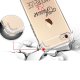 Coque souple avec angles renforcés transparent Chieuse et Amoureuse iPhone 6/6S