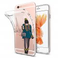 Coque iPhone 6/6S silicone transparente Working girl ultra resistant Protection housse Motif Ecriture Tendance La Coque Francaise