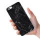 Coque souple transparent Marbre noir iPhone 6 plus/6s plus