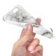 Coque souple transparent Marbre blanc iPhone 5/5S/SE