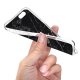 Coque souple transparent Marbre noir iPhone 7 iPhone 8