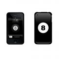 Istar coque 8 ball + personnalisation de fond ecran iPhone 3g 3gs 
