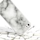 Coque intégrale 360 souple transparent Marbre blanc iPhone SE / 5S / 5