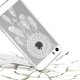 Coque intégrale 360 souple transparent Attrape reve blanc iPhone SE / 5S / 5