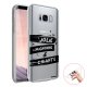 Coque intégrale 360 souple transparent Jolie Mignonne et chiante Samsung Galaxy S8