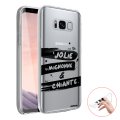 Coque Samsung Galaxy S8 360 intégrale transparente Jolie Mignonne et chiante Tendance Evetane.