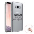 Coque Samsung Galaxy S8 360 intégrale transparente Parfaite Avec De Jolis Défauts Tendance Evetane.