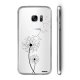 Coque intégrale 360 souple transparent Pissenlit Samsung Galaxy S7