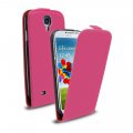 Etui clapet simili cuir rose pour Samsung Galaxy S4 I9500