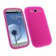 Coque silicone rose pour Samsung Galaxy S3 I9300