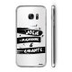 Coque intégrale 360 souple transparent Jolie Mignonne et chiante Samsung Galaxy S7