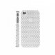 Coque rigide perforee blanche iPhone 4 / 4S