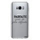 Coque souple transparent Parfaite Avec De Jolis Défauts Samsung Galaxy S8 Plus