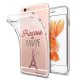 Coque Souple souple transparent Princesse de Paname iPhone 6/6S