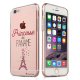 Coque Souple souple transparent Princesse de Paname iPhone 6 plus/6s plus