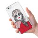 Coque Souple souple transparent Fille Rouge Tendance iPhone 6 plus/6s plus