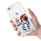 Coque Souple souple transparent Chien Marinière iPhone 6 plus/6s plus