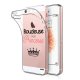 Coque souple transparent Boudeuse mais princesse iPhone 5/5S/SE