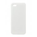 Coque silicone blanche pour iPhone 5 / 5S