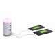 Station de charge USB Permet de charger 6 appareils simultanément