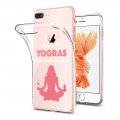 Coque iPhone 7 Plus / 8 Plus silicone transparente Yogras ultra resistant Protection housse Motif Ecriture Tendance Evetane