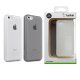 Belkin pack  2 coques Minigel Blanche et grise Transparente pour iPhone 5C