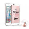 Coque iPhone 5/5S/SE 360 intégrale transparente Bavarde mais princesse Tendance Evetane.