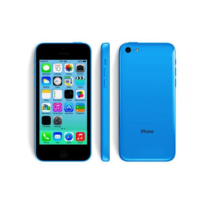 COQUEDISCOUNT Téléphone iPhone 5C bleu FACTICE