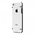 Coque rigide transparente contour noir pour iPhone 5C