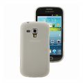 Mocca coque Gel Frost Blanche pour Galaxy Trend S7560 / S Duos S7562