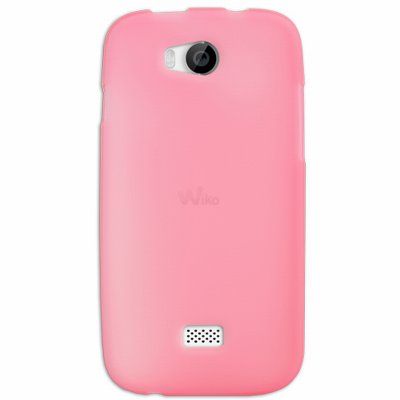 Mocca coque Gel Frost Rose pour Wiko Iggy