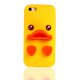 Coque silicone canard jaune pour iPhone 5 / 5S