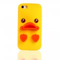 Coque silicone canard jaune pour iPhone 5 / 5S