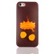 Coque rigide oeuf canard marron pour iPhone 5 / 5S