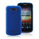 Mocca coque Gel Frost Bleu pour Wiko Cink King