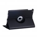 Etui  iPad Air rotatif aspect cuir 360° Noir : A1474-A1475-A1476