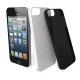 Muvit 2 coques ultra thin 1 noire et 1 blanche iPhone 5 / 5S + film