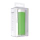 Batterie de secours rechargeable Verte PowerBank 2200mAh