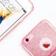 Coque iPhone 6 iPhone 6S paillettes rose, Mademoiselle Bronzette, La Coque Francaise®