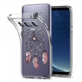Coque Samsung Galaxy S8 silicone transparente Attrape coeur ultra resistant Protection housse Motif Ecriture Tendance Evetane