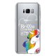 Coque Samsung Galaxy S8 Plus souple transparente, Brille comme une licorne, Evetane®